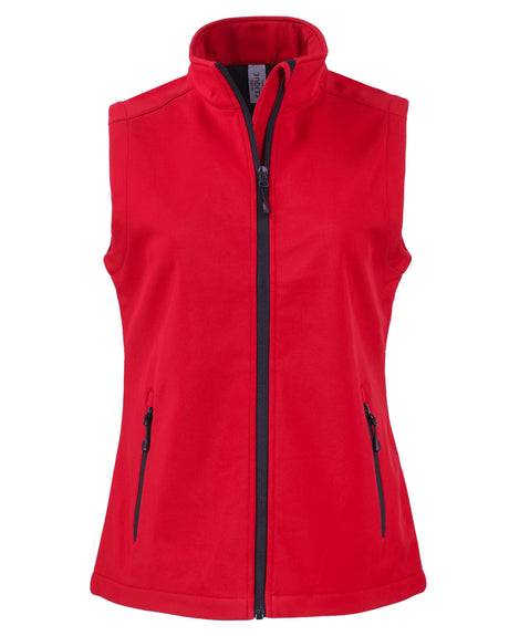 Clique Women's Tempo Recycled Stretch Softshell Full Zip Vest-1