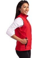 Clique Women's Tempo Recycled Stretch Softshell Full Zip Vest-7