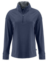 Cutter & Buck Women's Forge Recycled Four-Way Stretch Quarter Zip Pullover-2