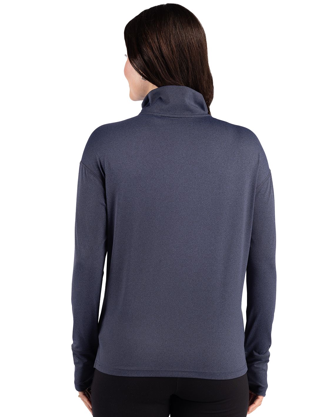 Cutter & Buck Women's Forge Recycled Four-Way Stretch Quarter Zip Pullover-5