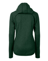 Cutter & Buck Women's Mainsail Sweater-Knit Full Zip Hooded Jacket-1