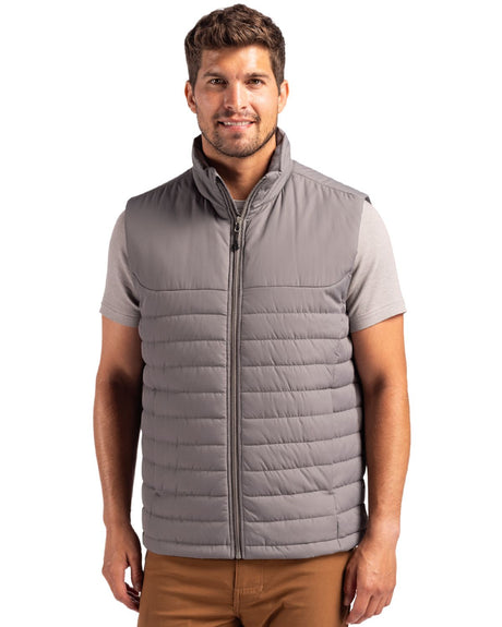 Clique Men's Elevation Recycled Insulated Puffer Full Zip Vest-1