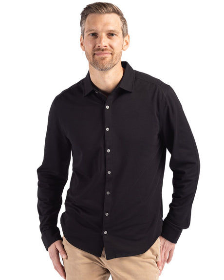 Cutter & Buck Men's Advantage Long Sleeve Button-Down Shirt-1