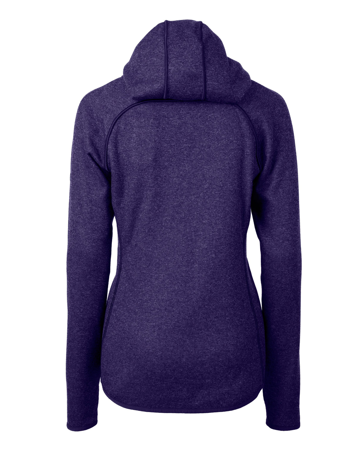 Cutter & Buck Women's Mainsail Sweater-Knit Full Zip Hooded Jacket-1
