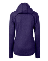 Cutter & Buck Women's Mainsail Sweater-Knit Full Zip Hooded Jacket-1