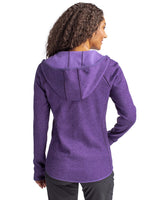 Cutter & Buck Women's Mainsail Sweater-Knit Full Zip Hooded Jacket-7