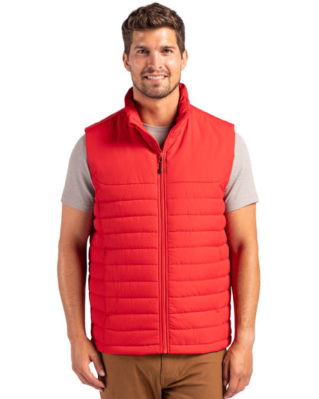 Clique Men's Elevation Recycled Insulated Puffer Full Zip Vest-1