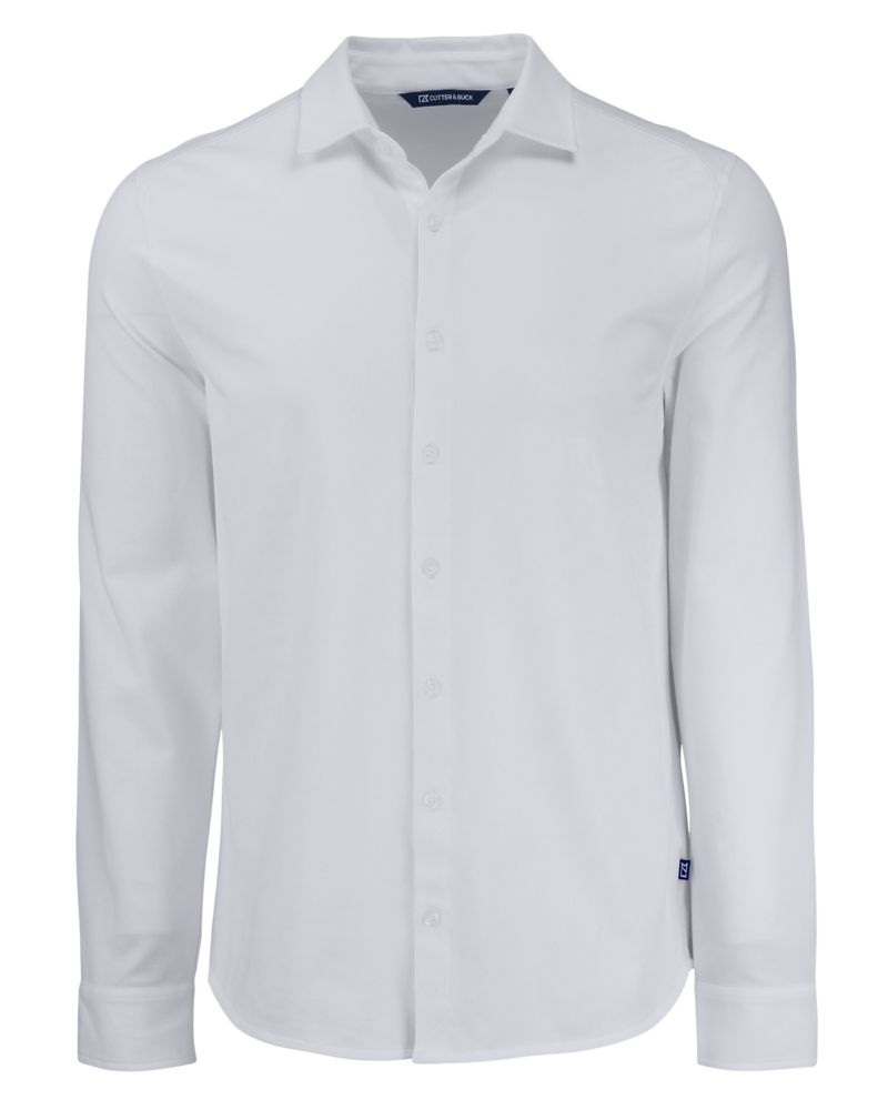 Cutter & Buck Men's Advantage Long Sleeve Button-Down Shirt-5