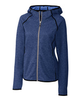Cutter & Buck Women's Mainsail Sweater-Knit Full Zip Hooded Jacket-4