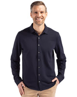 Cutter & Buck Men's Advantage Long Sleeve Button-Down Shirt-4