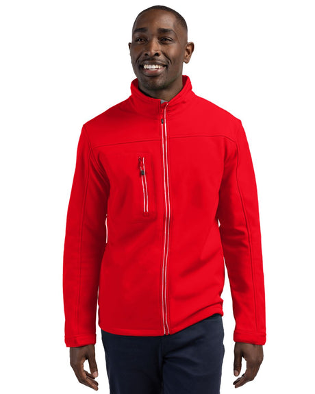 Clique Men's Telemark Recycled Stretch Softshell Full Zip Jacket-1