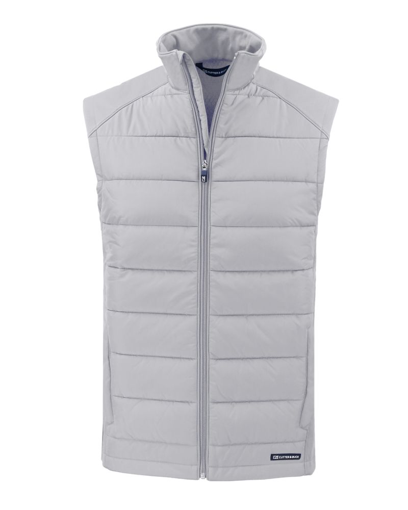 Cutter & Buck Men's Evoke Hybrid Full Zip Vest-4