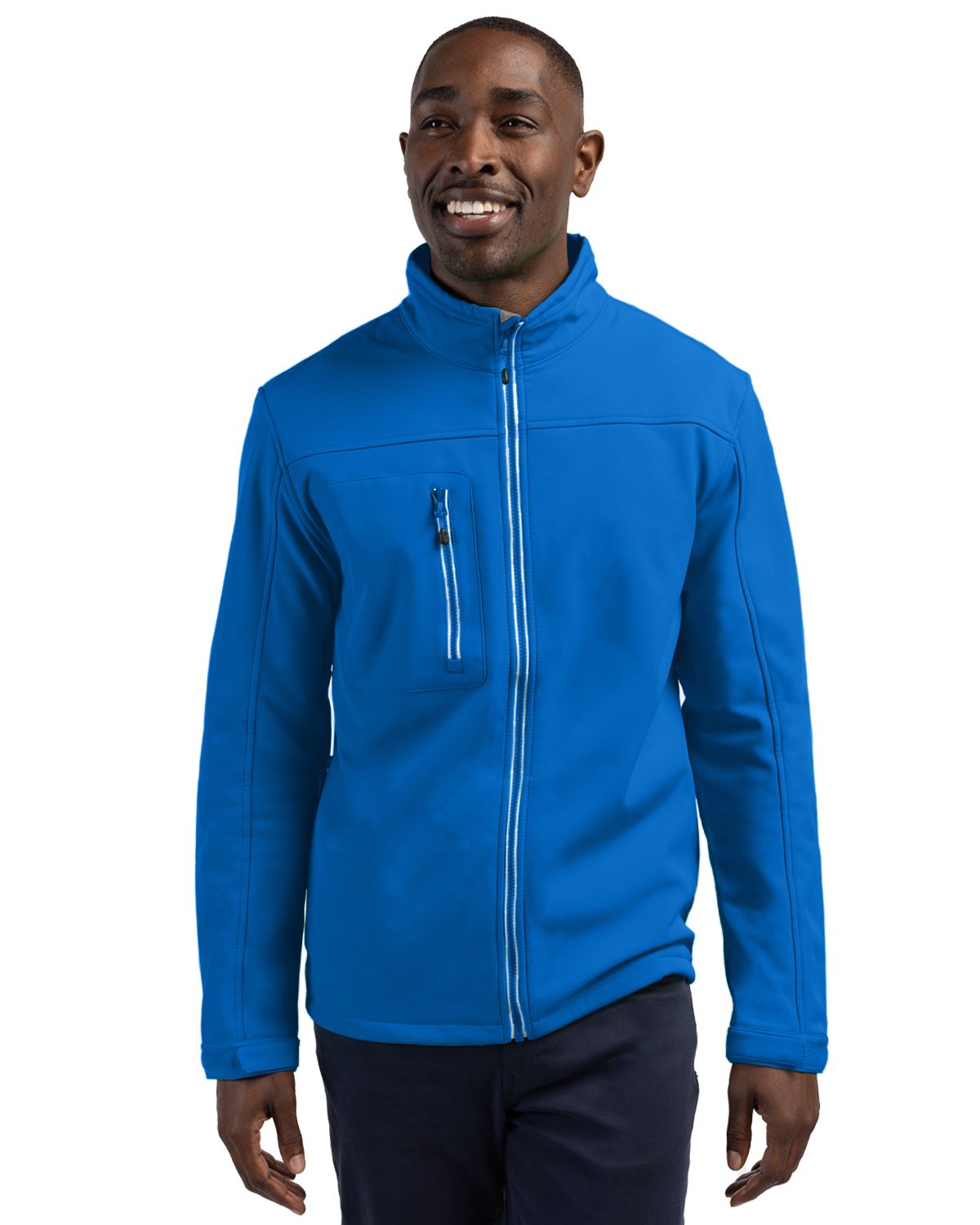 Clique Men's Telemark Recycled Stretch Softshell Full Zip Jacket-5