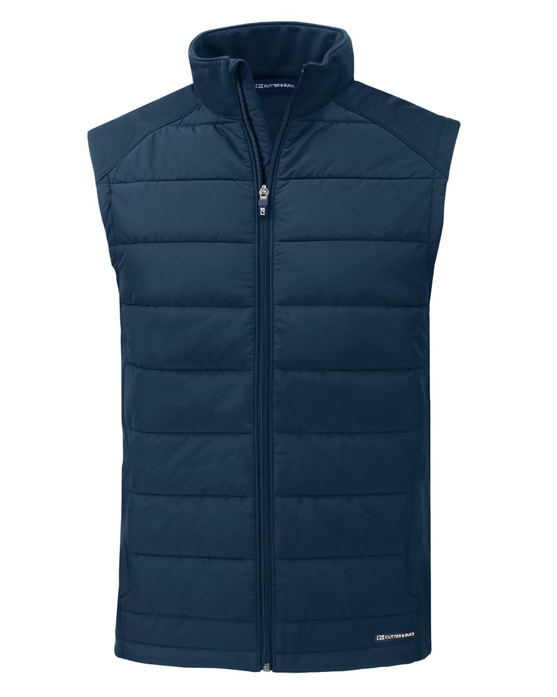 Cutter & Buck Men's Evoke Hybrid Full Zip Vest-5