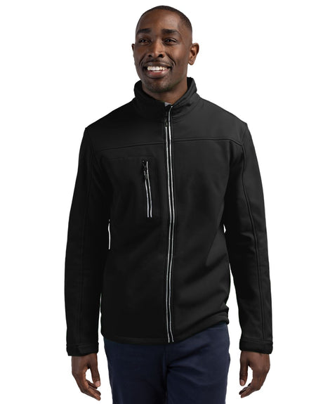 Clique Men's Telemark Recycled Stretch Softshell Full Zip Jacket-1