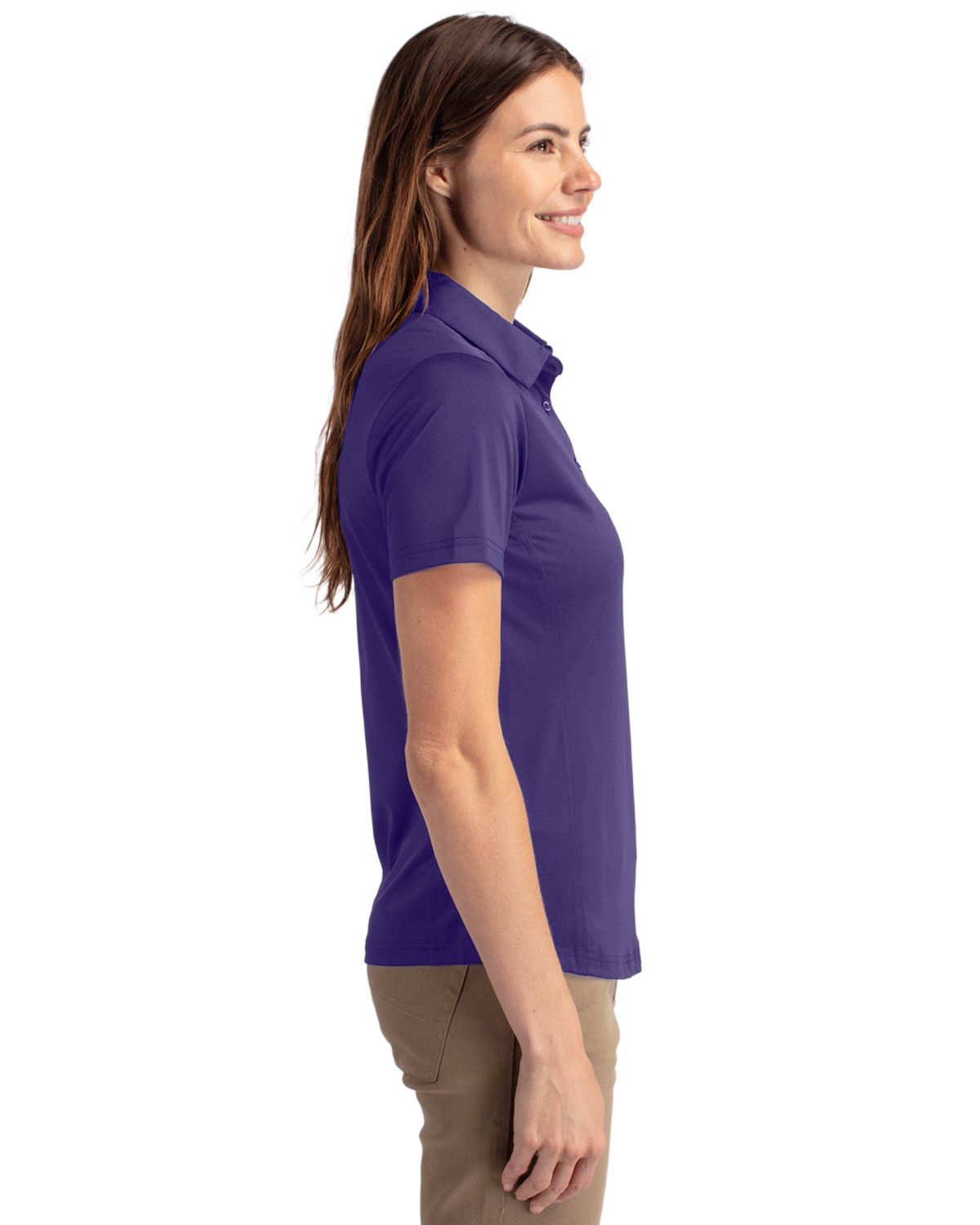 Cutter & Buck Women's Prospect Recycled Featherlight Stretch Polo-7