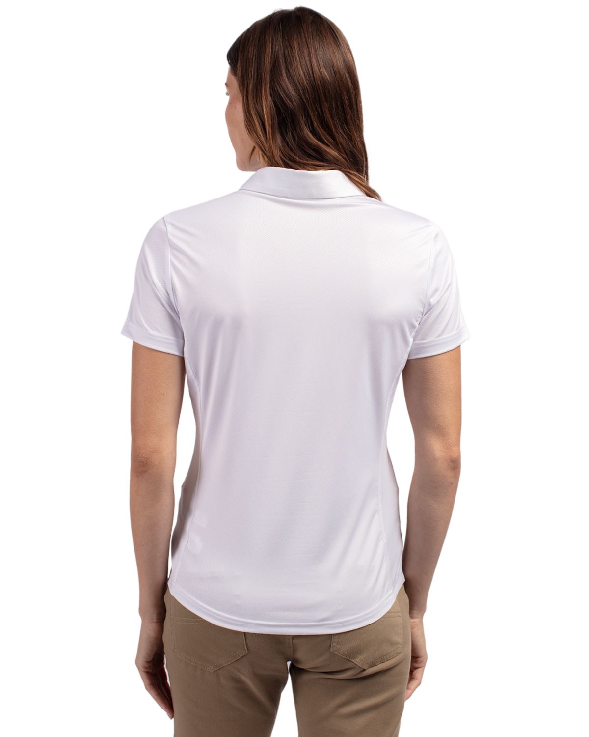 Cutter & Buck Women's Prospect Recycled Featherlight Stretch Polo-1
