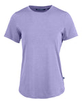 Cutter & Buck Women's Coastline Recycled Double Peached Short Sleeve Tee-1