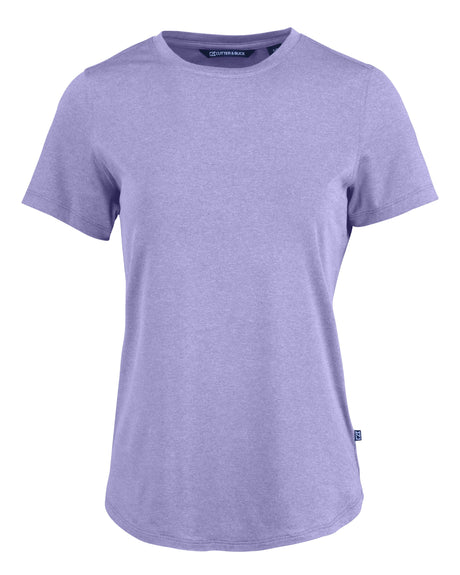 Cutter & Buck Women's Coastline Recycled Double Peached Short Sleeve Tee-1