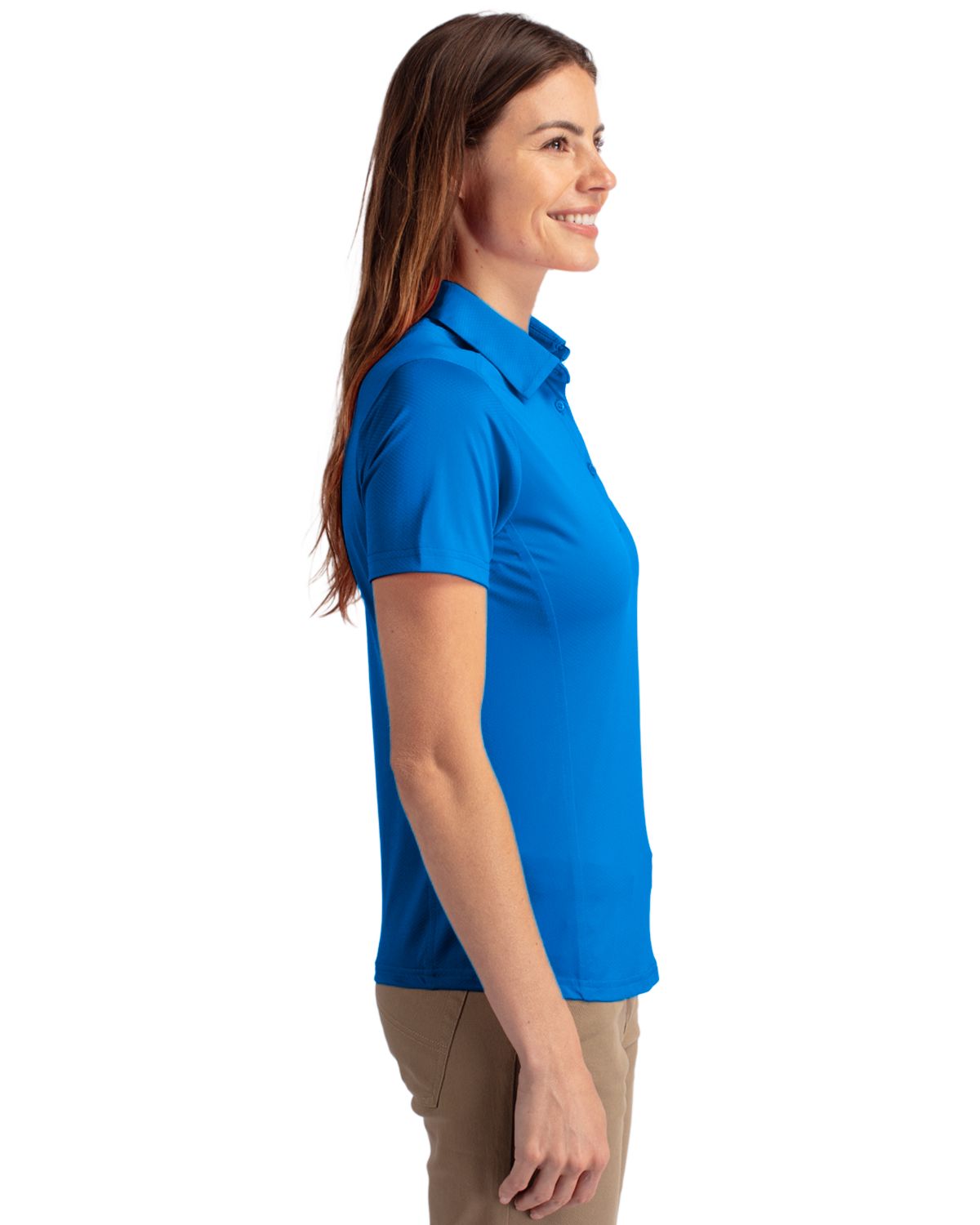 Cutter & Buck Women's Prospect Recycled Featherlight Stretch Polo-3
