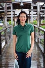 Cutter & Buck Women's Prospect Recycled Featherlight Stretch Polo-1