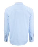 Cutter & Buck Men's Skyline Recycled Gingham Long Sleeve Button Down Dress Shirt-4
