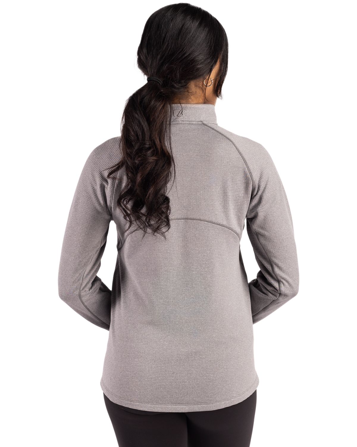 Cutter & Buck Women's Peshastin Recycled GridFleece Full Zip Jacket-2