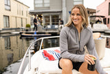Cutter & Buck Women's Peshastin Recycled GridFleece Full Zip Jacket-8