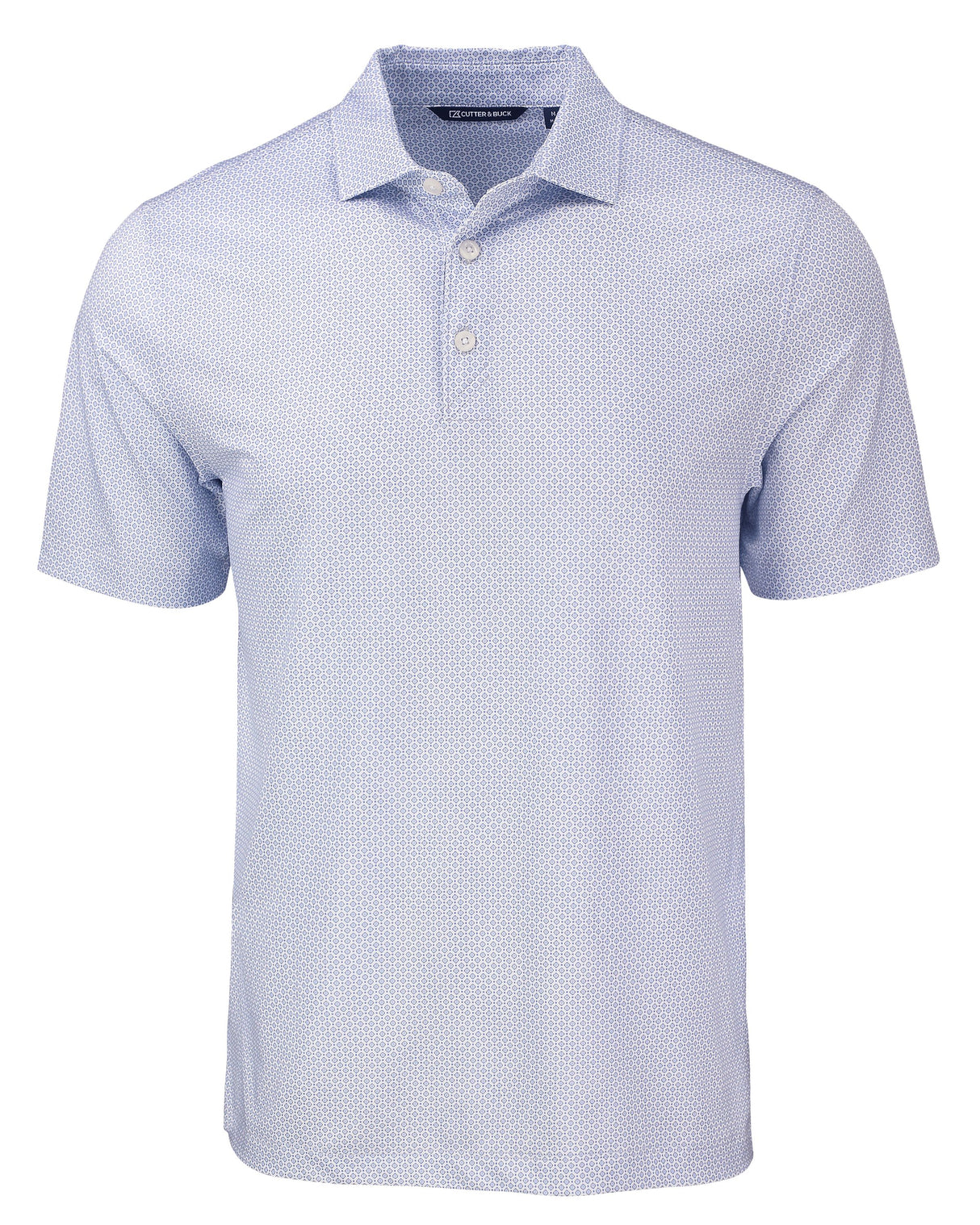 Cutter & Buck Men's Pike Recycled Diamond Dot Print Polo-1