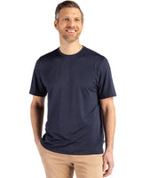 Cutter & Buck Men's Coastline Recycled Double Peached Short Sleeve Tee-2