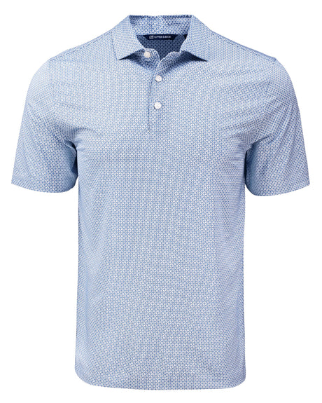 Cutter & Buck Men's Pike Recycled Diamond Dot Print Polo-1