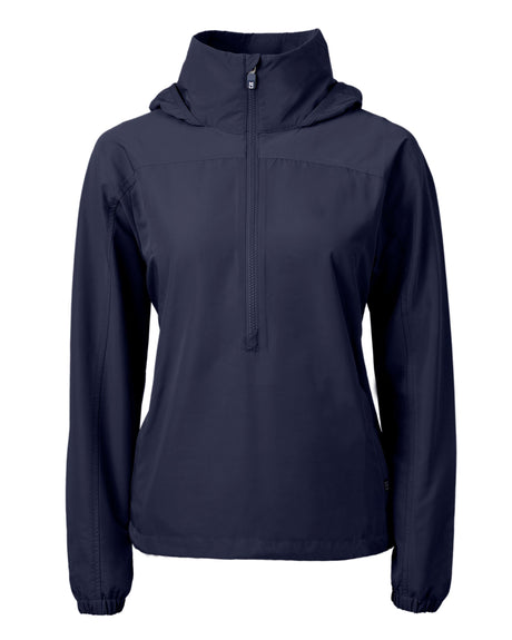 Cutter & Buck Women's Charter Packable Half Zip Anorak Jacket-1