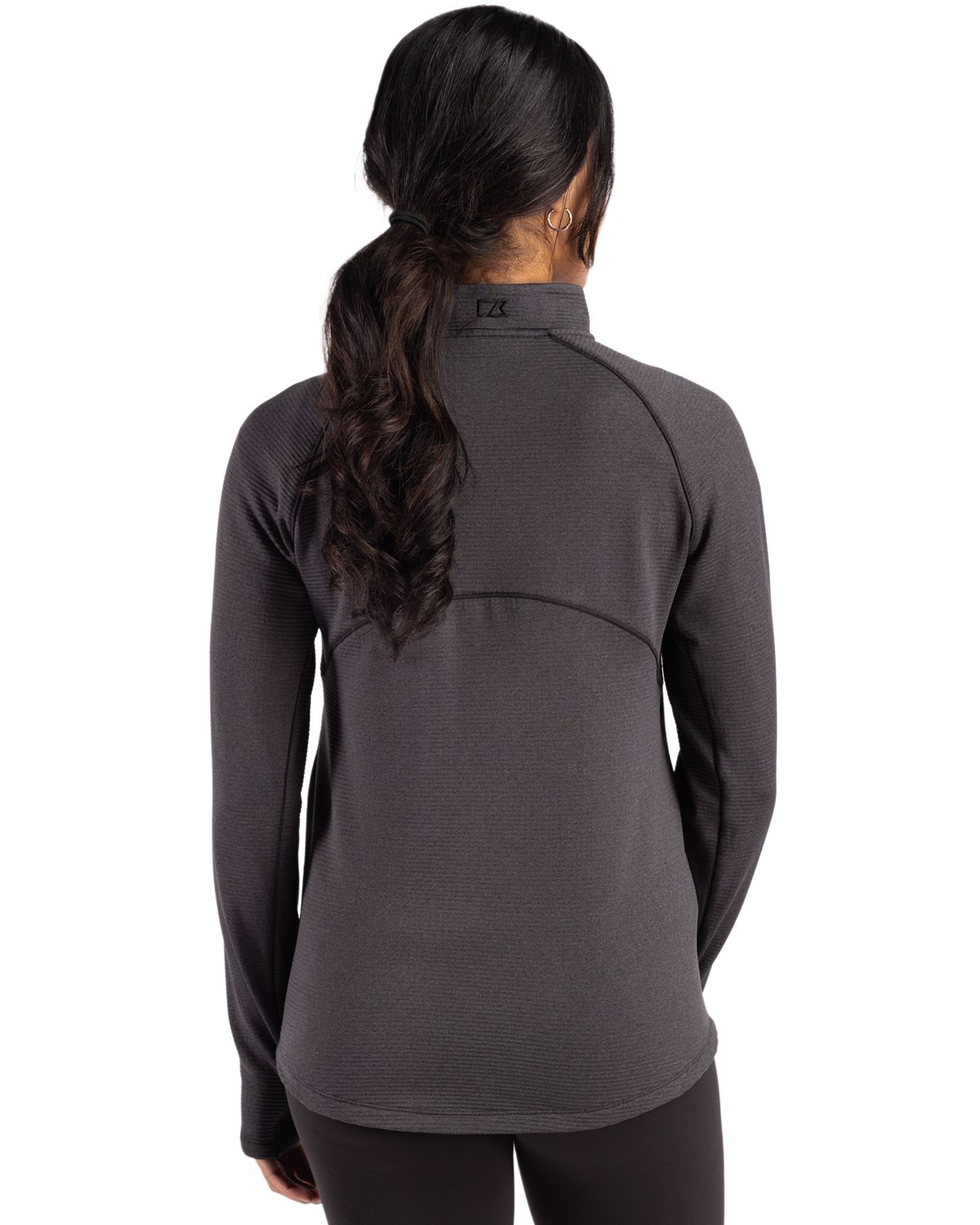 Cutter & Buck Women's Peshastin Recycled GridFleece Full Zip Jacket-7
