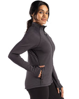 Cutter & Buck Women's Peshastin Recycled GridFleece Full Zip Jacket-8