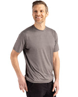 Cutter & Buck Men's Coastline Recycled Double Peached Short Sleeve Tee-5