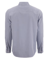 Cutter & Buck Men's Skyline Recycled Gingham Long Sleeve Button Down Dress Shirt-3