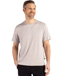 Cutter & Buck Men's Coastline Recycled Double Peached Short Sleeve Tee-1