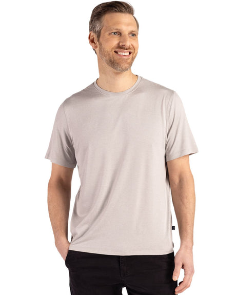 Cutter & Buck Men's Coastline Recycled Double Peached Short Sleeve Tee-1