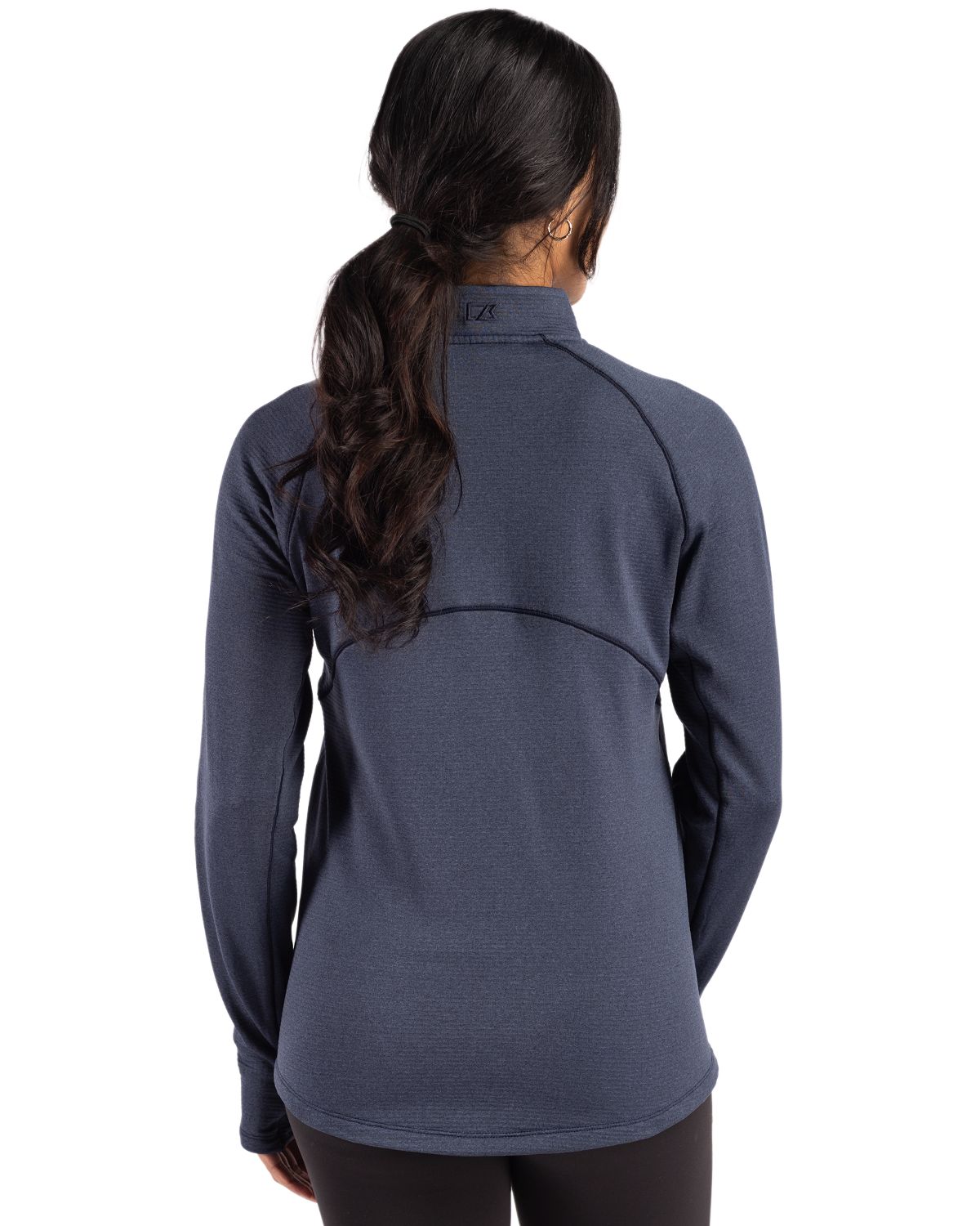Cutter & Buck Women's Peshastin Recycled GridFleece Full Zip Jacket-7