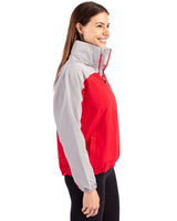 Cutter & Buck Women's Charter Packable Half Zip Anorak Jacket-3