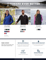 Cutter & Buck Women's Charter Packable Half Zip Anorak Jacket-7