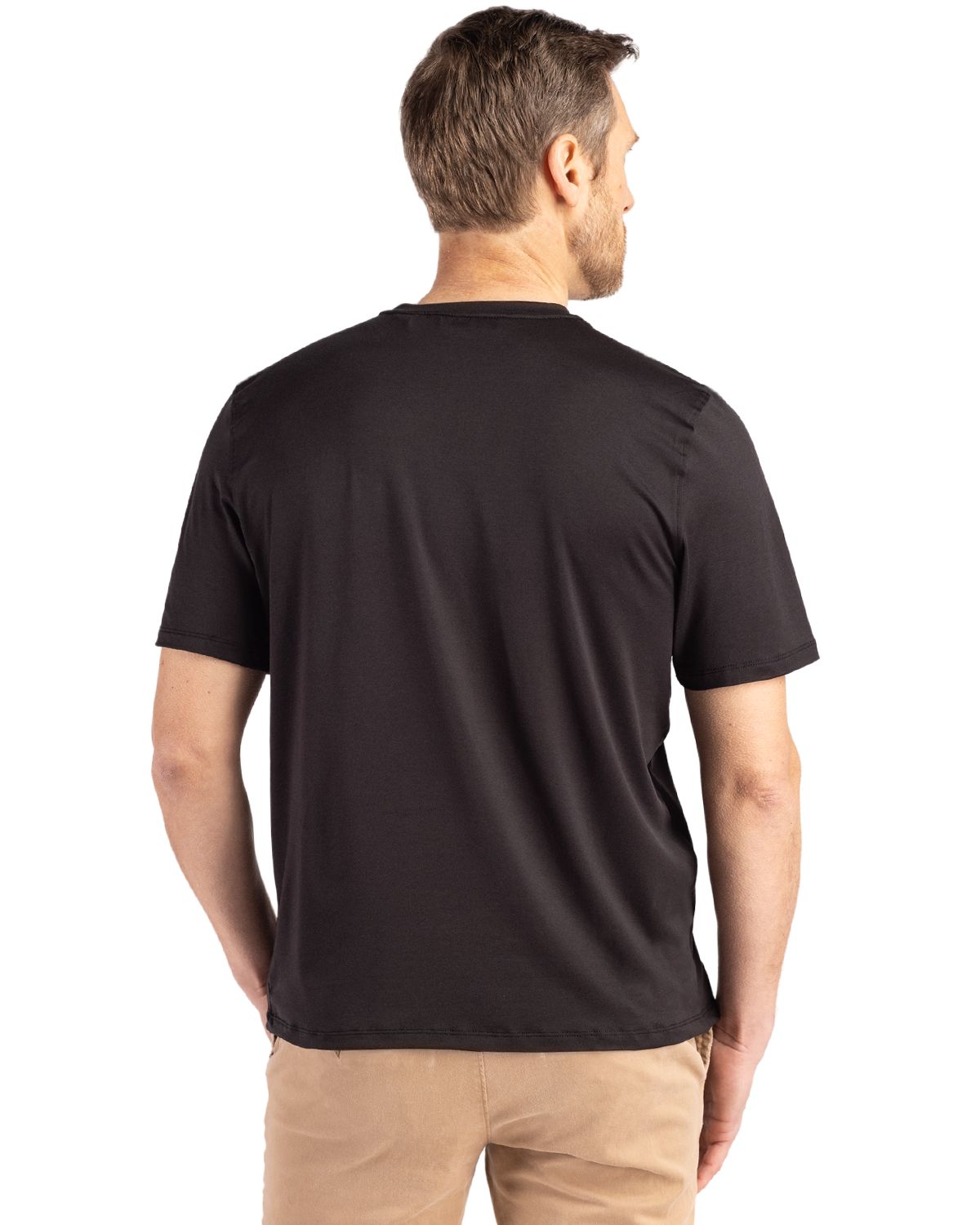 Cutter & Buck Men's Coastline Recycled Double Peached Short Sleeve Tee-4