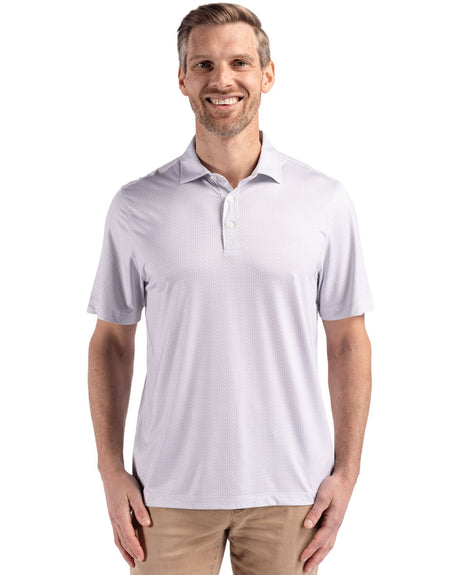 Cutter & Buck Men's Pike Recycled Diamond Dot Print Polo-1