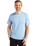 Cutter & Buck Men's Coastline Recycled Double Peached Short Sleeve Tee-1