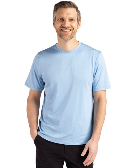 Cutter & Buck Men's Coastline Recycled Double Peached Short Sleeve Tee-1