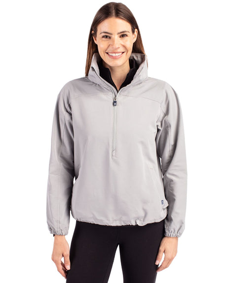 Cutter & Buck Women's Charter Packable Half Zip Anorak Jacket-1