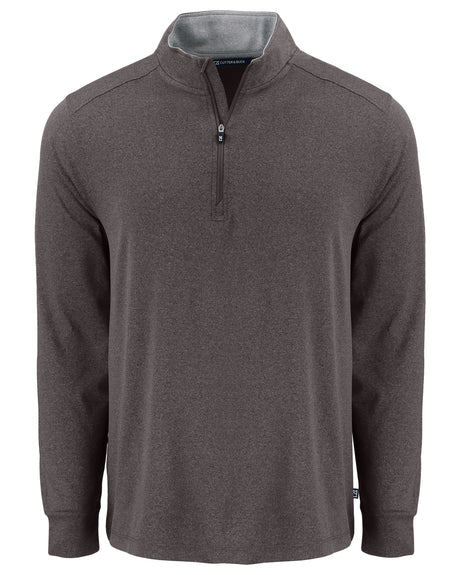 Cutter & Buck Men's Forge Recycled Four-Way Stretch Quarter Zip Pullover-1