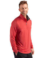 Cutter & Buck Men's Forge Recycled Four-Way Stretch Quarter Zip Pullover-3