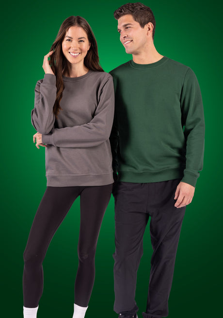 Clique Men's Drive Recycled Crewneck Sweatshirt-1