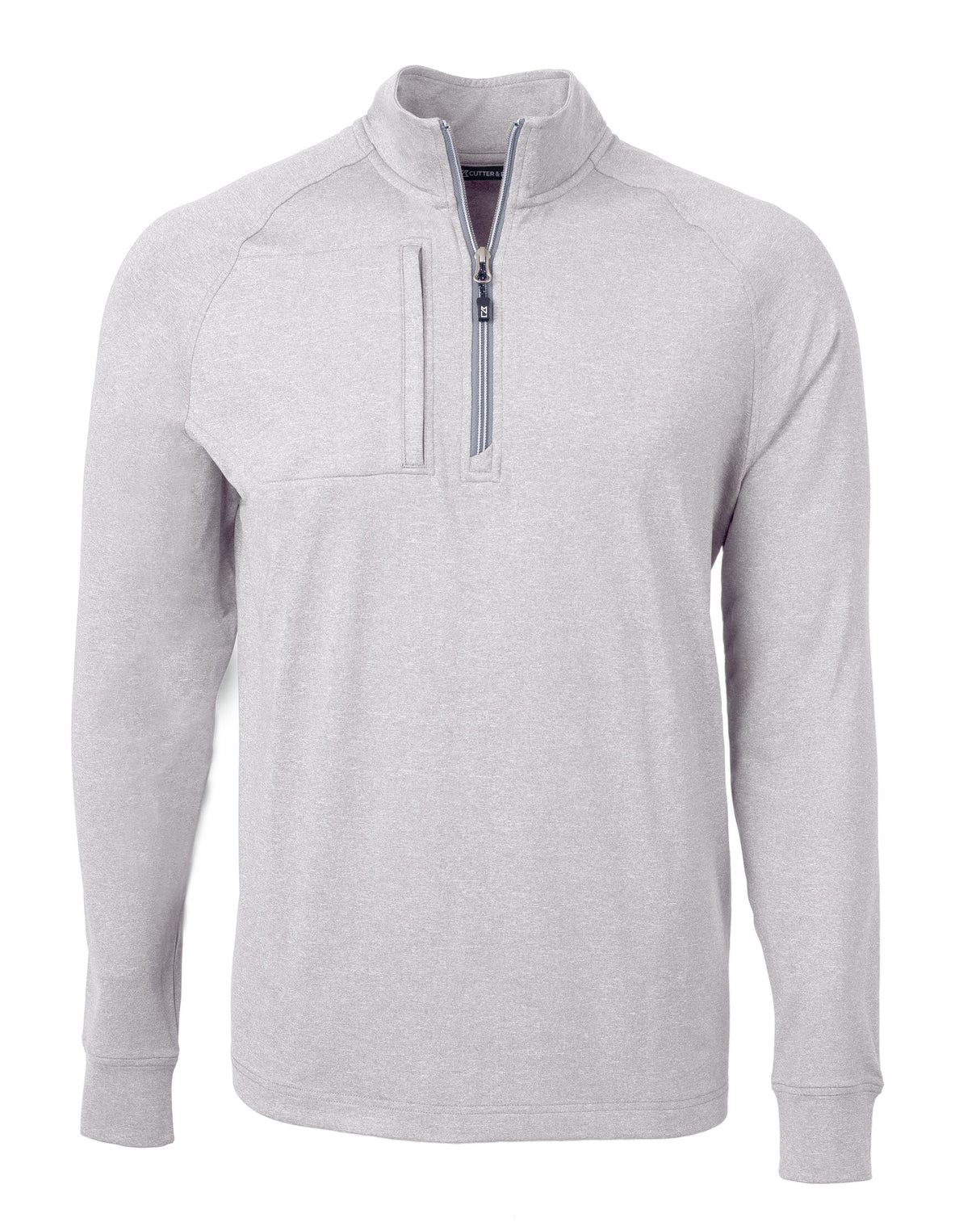 Cutter & Buck Men's Adapt Big & Tall Heathered Quarter Zip Pullover-4